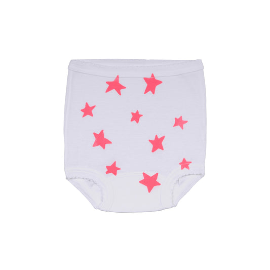 Bloomer- pink stars print